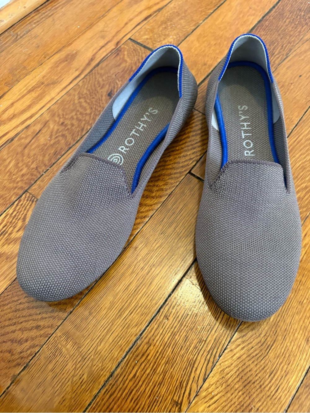 Rothy's women’s Slip-On Loafers in Gray/brown